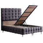 Setay Mobilya 90X190 Antrasit Gri Duke New Baza
