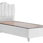 Setay Mobilya 90x200 cm Beyaz Trend Baza ve Başlık Seti