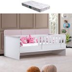 Setay Mobilya Karyola, Mira Montessori Karyola - Pembe + 1 Adet Comfort Yatak Beyaz