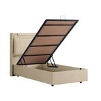 Setay Mobilya Krem 90X190 Zagreb Baza Başlık