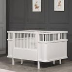 Setay Mobilya Mdf Beşik, 90x130 Trend Büyüyen Beşik - Trend Büyüyen Karyola 90x190 Beyaz