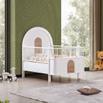 Setay Mobilya Mdf Beşik, Venüs Büyüyen Beşik 90x130 - Venüs Karyola 90x190 Ceviz