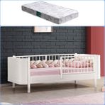 Setay Montessori Karyola, Lidya Montessori Yatak + 1 Adet Comfort Yatak - 90 x 190 cm - Beyaz