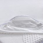 Setay Yatak Alezi, Sıvı Geçirmez Yatak Koruyucu, Tek Kişilik Mebranlı Yatak Koruyucu - 90 x 190 cm - Beyaz