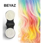 SETBEAUTY Beyaz Saç Boyama Tebeşiri Geçici Etkili Anti Alerjik 20 gr Tüm Ciltler İçin