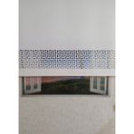 setekshome Ekru Lazer Kesim Modern Stor Güneşlik Perde - 50 x 50 cm