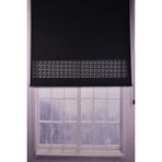 setekshome Siyah Karatma Lazer Kesim Modern Stor Güneşlik Perde - 240 x 240 cm