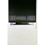 Setekshome Siyah Karatma Lazer Kesim Modern Stor Güneşlik Perde