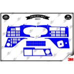 Setra S 417 Hdh 2002 Torpido Konsol Trim Göğüs Maun Kaplama Set 39 Parça Mavi Renk