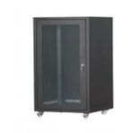 SETRACK 12U 800X800 TEKERLEKLİ CAMLI RACK KABİNET
