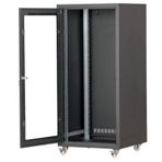 Setrack 19'' 26U 600X600 Tekerlekli Camlı Rack Kabinet