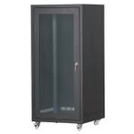 Setrack 19" 42U 600x800 Camlı Tekerlekli Rack Kabinet