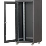 Setrack 32U 19'' 600x600 Tekerlekli Camlı Rack Kabinet