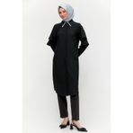 Setrms Kolları Volanlı Simli Tunik