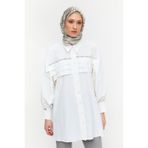 Setrms Taşlı Allerli Pamuklu Tunik