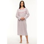 Seva Anne, Hastane Geceliği Battal Rahat Kalıp Yazlık %100 Pamuk Kumaş - 2XL - Fuşya