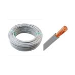 Seval H50v-k 0.50-gr ,gri 0.50mm² 1-damar/çok Telli 1-mt Nyaf Kablo