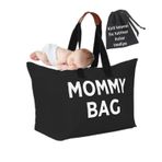 SEVBAGS Mommy Bag Baskılı Bebek Bakım Çantası Astarlı