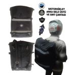Sevbags Motorsiklet Arka Sele Üstü Ve Sırt Çantası