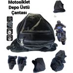 Sevbags Motosiklet Depo Üstü Çantası - Siyah