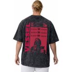 Sevbano Vessel Sleep Token Rock Metal Müzik Grubu Sırt Baskılı Unisex Oversize Vintage Yıkamalı Tişört - Siyah - XL