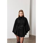 SevdeUgur Siyah Oversize Panço / Tesettür Tunik - Sevde Ugur