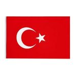 Seven Bayrak 100X150 cm Türk Bayrağı - Kırmızı - Beyaz