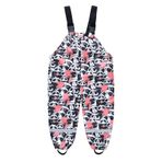 SEVEN BB Erkek Kız Çocuk Yağmur Pantolonu Çocuk Su Geçirmez Üst Pantolon Küçük Çocuklar Panda Yağmur Pantolonu Bebek Yağmurluk 7 Yaş