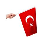 Seven Sopalı Bez Bayrak 20X30 - 3 Adet - 20x30cm - İnce