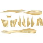 Sevenkardeşler Cup Gold Sticker Seti