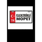 SEVENKARDEŞLER KIRMIZI ELEKTRİKLİ MOPET E-BİKE PLAKALIK