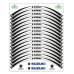 Sevenkardeşler Suzuki Siyah Beyaz Uyumlu Reflektörlü Jant Şeridi