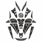 Sevenkardeşler Yamaha Mt25 Uyumlu 2020 Full Set 006 Tank Pad