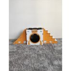 Seventeen Design Turuncu Kedi Evi Kedi Yuvası