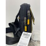 Seventeen Kumaş Çapraz Askılı Sırt - Göğüs Çantası - Body Bag 4928 Sarı Çizgili - Siyah - Sarı