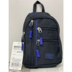 Seventeen Kumaş Çapraz Sırt ve Omuz Çantası Askılı Sırt - Göğüs Çantası - Body Bag Seventeen 4924 - Siyah - Mavi