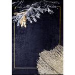 Severomorsk Gold Makinada Yıkanabilir Kaymaz Taban Dijital Makine Baskı Salon Halı-I-Haln-HLN1130-120x450