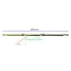 SEVGENT Atv Terratrack ile uyumlu 200 Kuba Xy 150 Aks 866 Mm Bilya Yatağı 35 Mm 23 Freze Öm