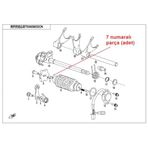 SEVGENT Cf Moto ile uyumlu Nk 250 İğneli Rulman (Sekromeç Çivisi) 3-9,70 Mm Orj
