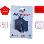Sevgent Honda Ön Fren Disk Balatası Sfa708 Mtk Dio 110 Suzuki Uk 110 Address (17-..) Yamaha Tricity 125