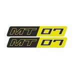 SEVGENT Yamaha Yamha ile uyumlu Mt07 Uyumlu Sarı 15X2 Cm Damla Sticker