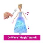 Sevgi Butik Prensesi Cinderella Sihirli Değnek Sallandığında Işıkları Yanan ve Sesler Çıkaran Elbisesi Ile, Filmden Ilham Alan Balo Elbiseli Cinderella, JBF94 - 01-Mavi