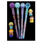 sevgi kırtasiye Lisanslı Frozen Elsa Anna 4 Lü Yumurtlayan Kurşun Kalem 4 Yedek Başlık Hediyeli