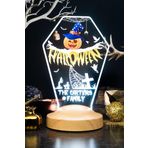 Sevgi Lambası Cadılar Bayramı Hediyesi, Halloween Bal Kabağı Figürlü Hediye Led Lamba