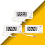 Sevgift 3 Adet | TPM-30 Soketli Panel Tip Termometre - 1