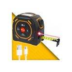 Sevgift 60M + 5m Lazer Mesafe Ölçerli Şerit Metre | SW-TM60A