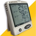 Sevgift Az 87791 Alarmlı Sıcaklık ve Nem Ölçer | Dewpoint Göstergeli
