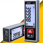 Sevgift SW-B40 Geniş Yatay Göstergeli Metal Lazermetre | 40 Metre | Şarj Edilebilir