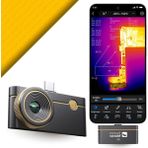 Sevgift Thermal Master P3 Akıllı Telefonlar Için Mobil Termal Kamera | Ios ve Android - Siyah