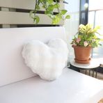 Sevgililer Günü Hediye Kırlent, Peluş Kalp Yastık, Sevgililer Günü Hediyesi, Kalp Şeklinde, Bubble Kırlent, Kalpli Yastık (Bubble-Bordo)